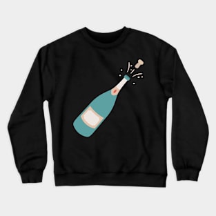 Champagne bottle Crewneck Sweatshirt